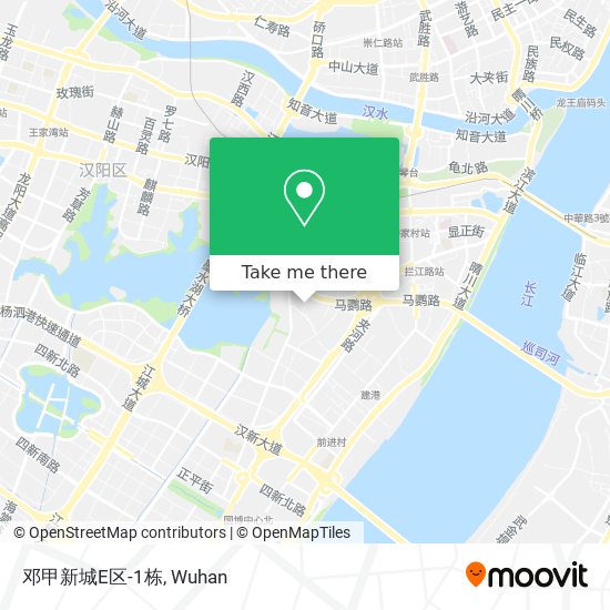 邓甲新城E区-1栋 map