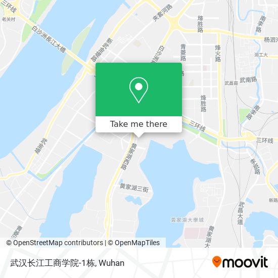 武汉长江工商学院-1栋 map