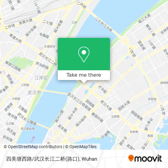 四美塘西路/武汉长江二桥(路口) map