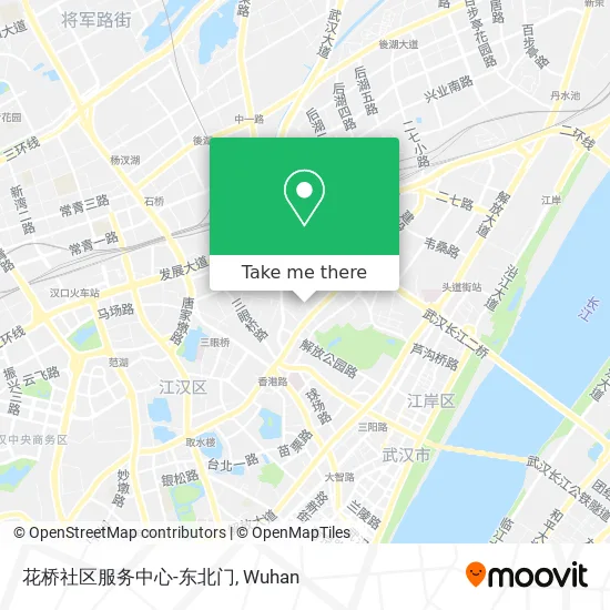 花桥社区服务中心-东北门 map