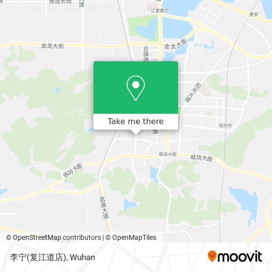 李宁(复江道店) map