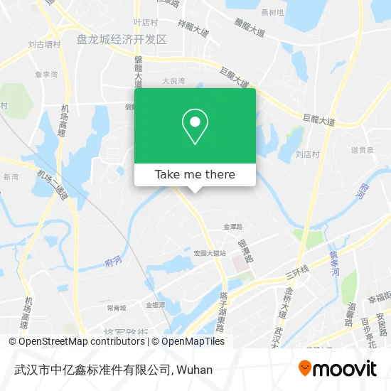 武汉市中亿鑫标准件有限公司 map