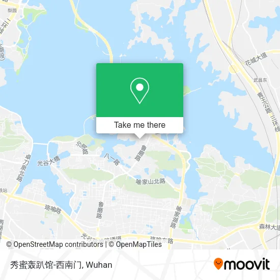 秀蜜轰趴馆-西南门 map