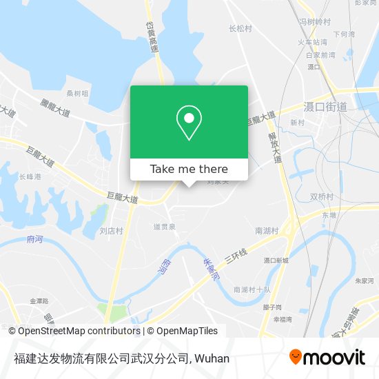 福建达发物流有限公司武汉分公司 map