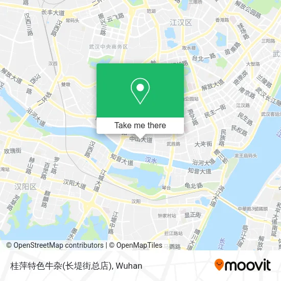 桂萍特色牛杂(长堤街总店) map