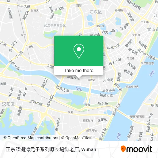 正宗簰洲湾元子系列原长堤街老店 map