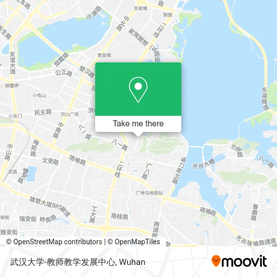 武汉大学-教师教学发展中心 map