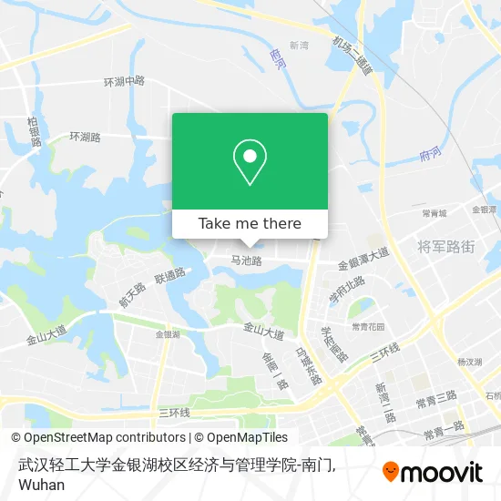 武汉轻工大学金银湖校区经济与管理学院-南门 map