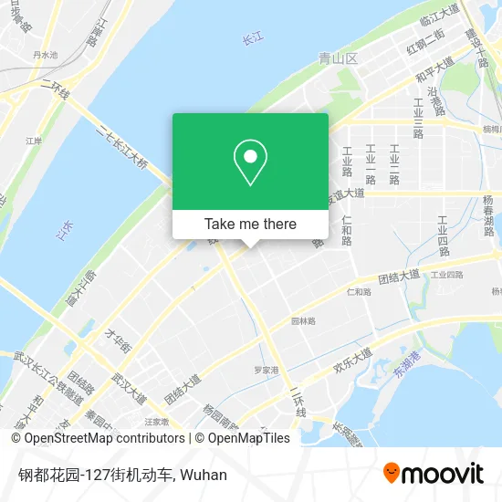 钢都花园-127街机动车 map