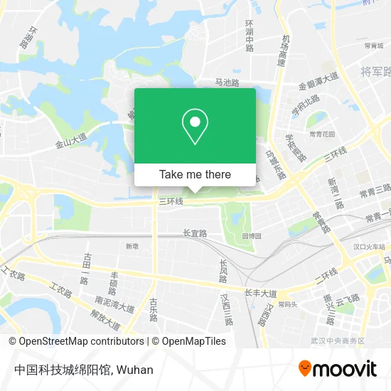 中国科技城绵阳馆 map