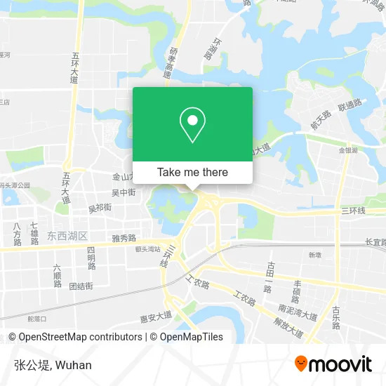 张公堤 map