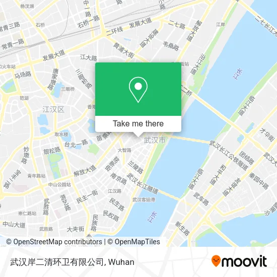武汉岸二清环卫有限公司 map