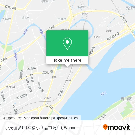 小吴理发店(幸福小商品市场店) map