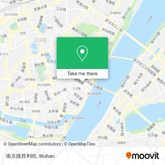 南京路胜利街 map