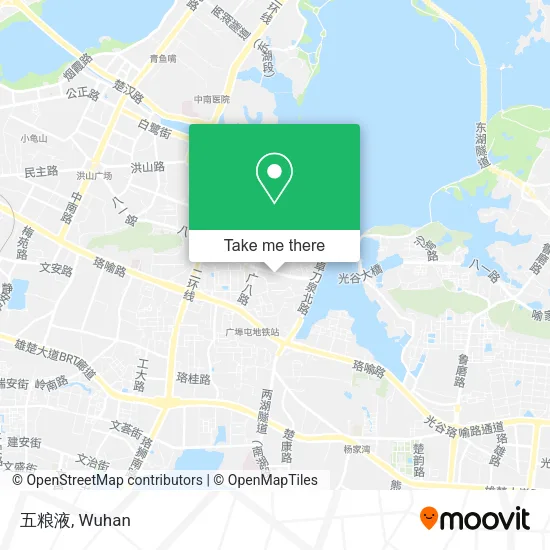 五粮液 map