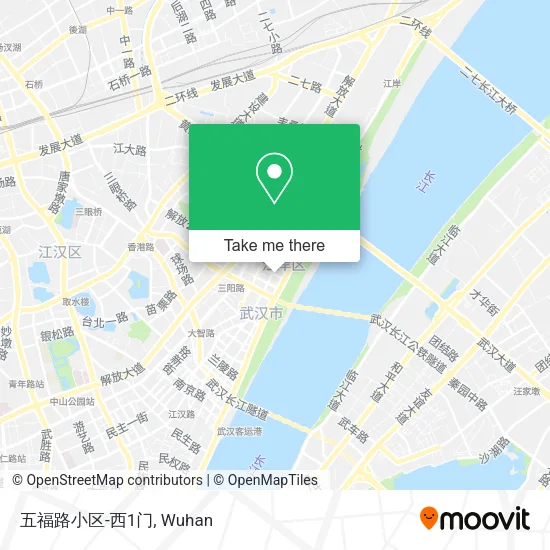 五福路小区-西1门 map