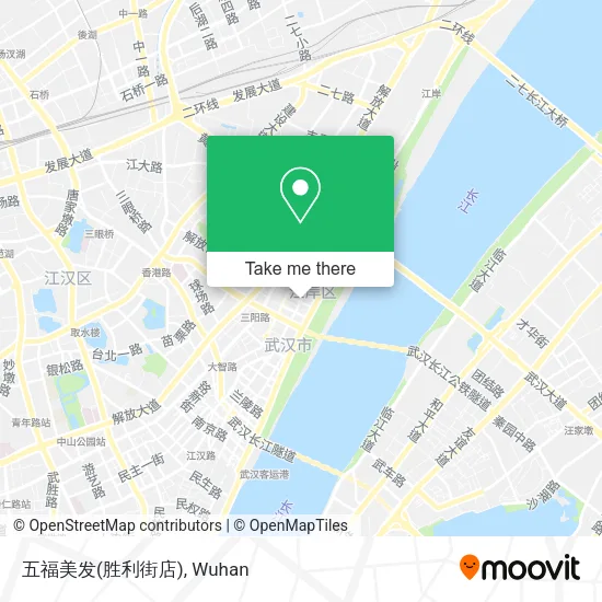 五福美发(胜利街店) map