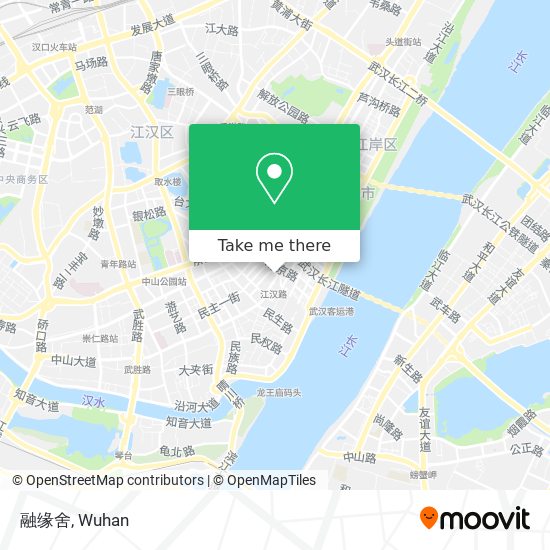 融缘舍 map