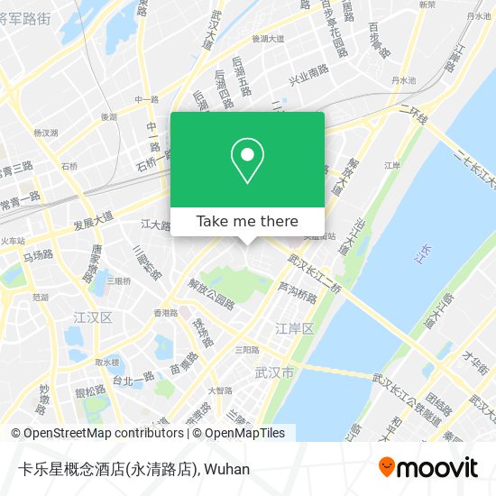 卡乐星概念酒店(永清路店) map