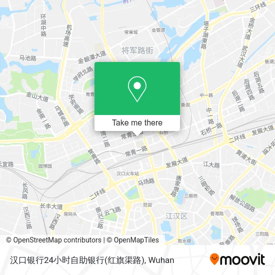 汉口银行24小时自助银行(红旗渠路) map