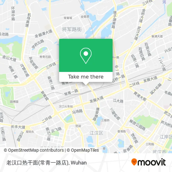 老汉口热干面(常青一路店) map