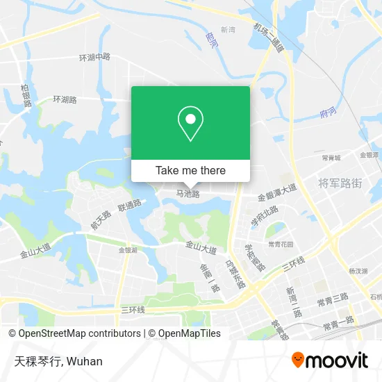 天稞琴行 map