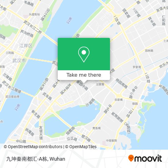 九坤秦南都汇-A栋 map