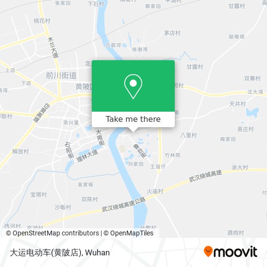 大运电动车(黄陂店) map