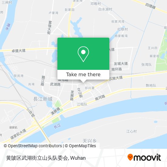 黄陂区武湖街立山头队委会 map