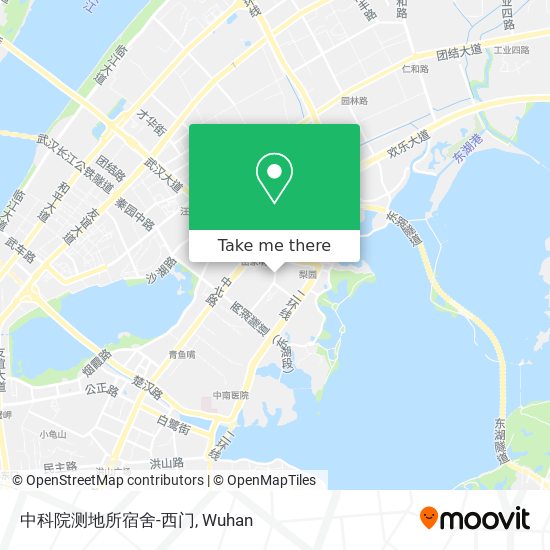 中科院测地所宿舍-西门 map