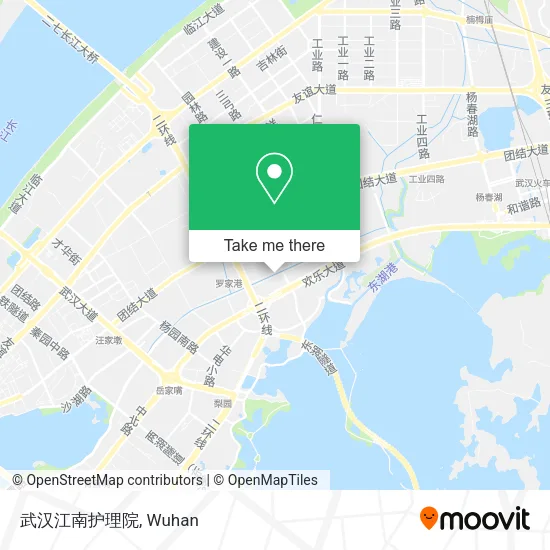 武汉江南护理院 map