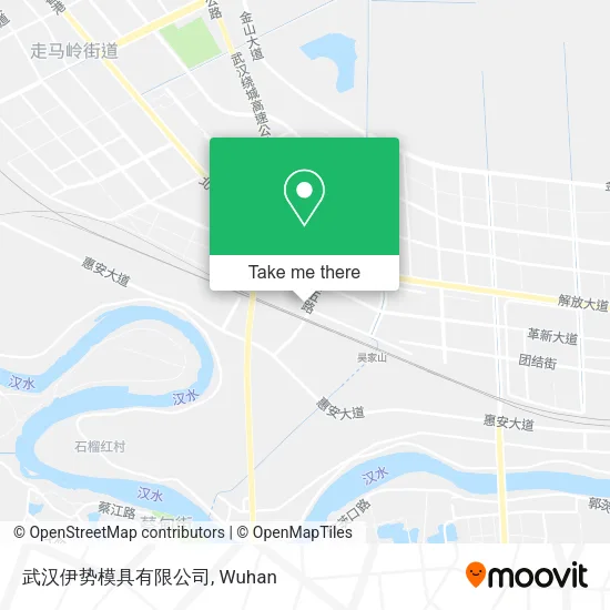 武汉伊势模具有限公司 map