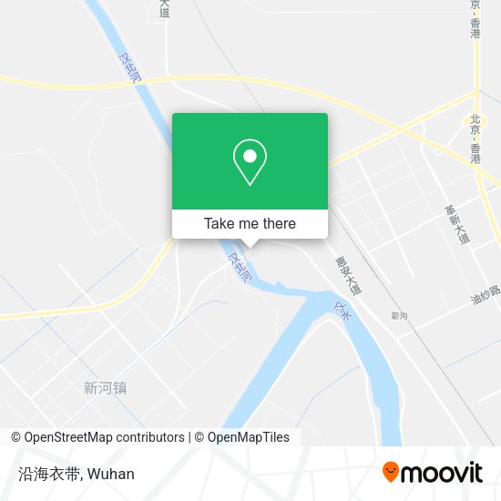 沿海衣带 map
