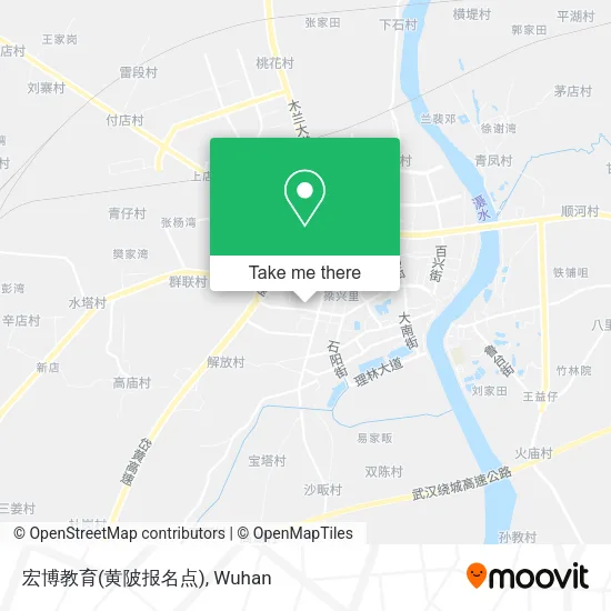 宏博教育(黄陂报名点) map