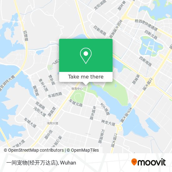 一间宠物(经开万达店) map