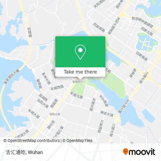 舌汇通吃 map