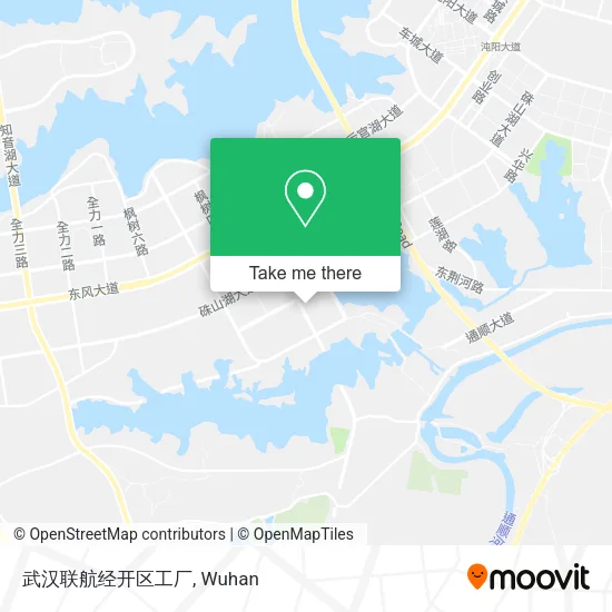 武汉联航经开区工厂 map