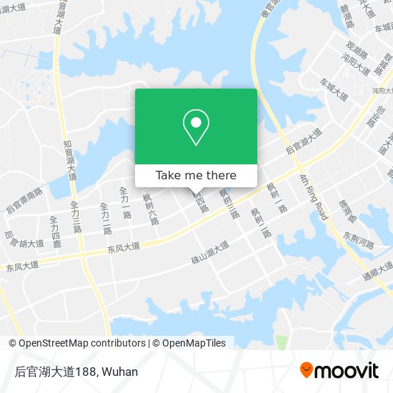 后官湖大道188 map