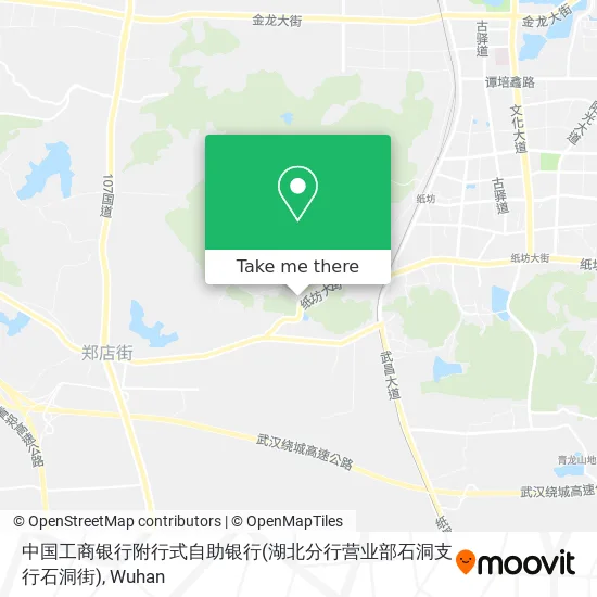中国工商银行附行式自助银行(湖北分行营业部石洞支行石洞街) map