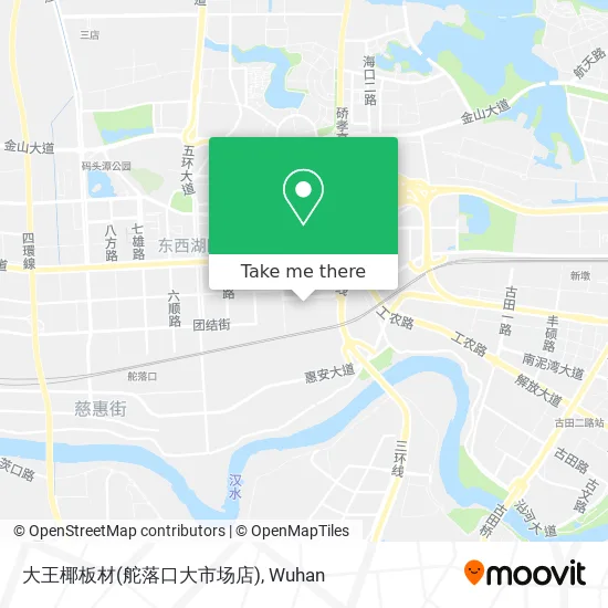 大王椰板材(舵落口大市场店) map