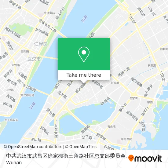 中共武汉市武昌区徐家棚街三角路社区总支部委员会 map