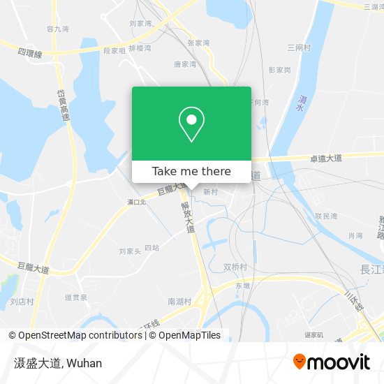 滠盛大道 map