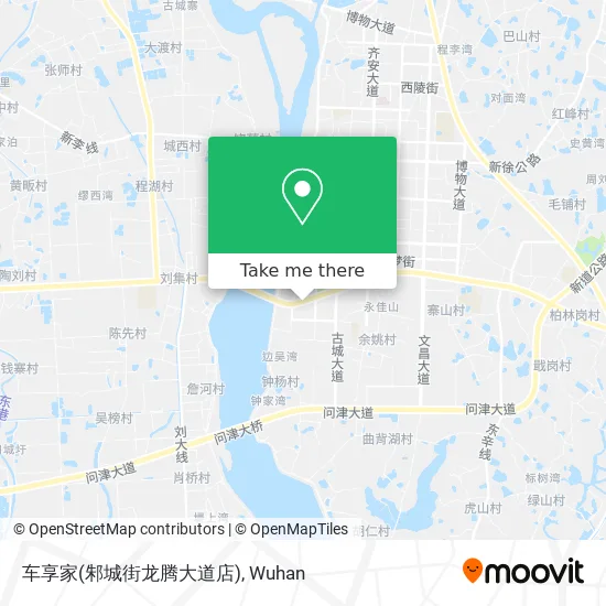 车享家(邾城街龙腾大道店) map