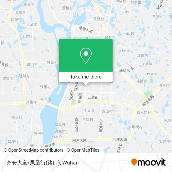 齐安大道/凤凰街(路口) map