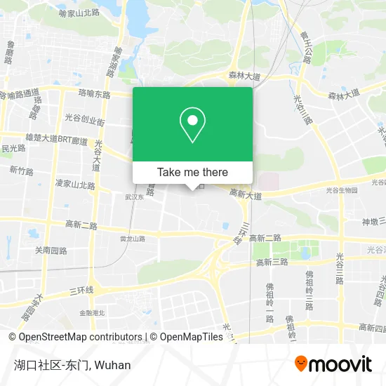 湖口社区-东门 map