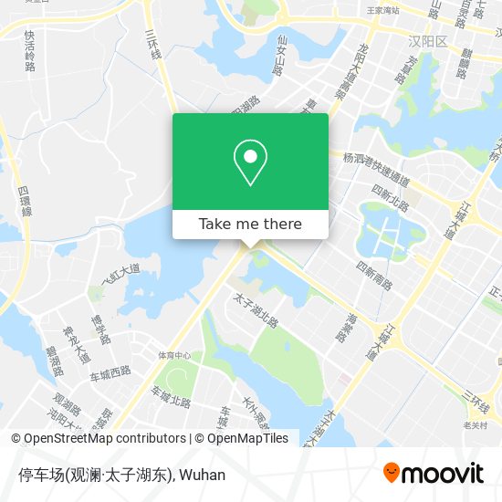 停车场(观澜·太子湖东) map