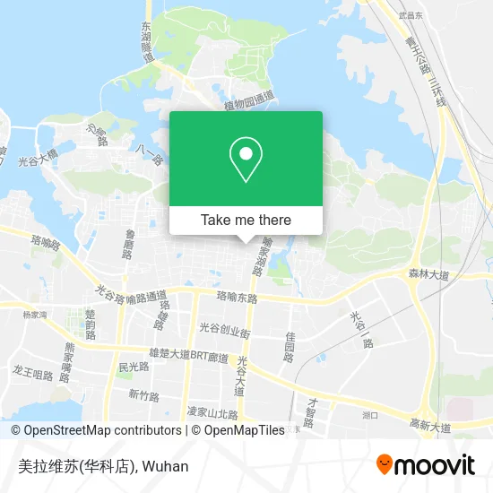 美拉维苏(华科店) map