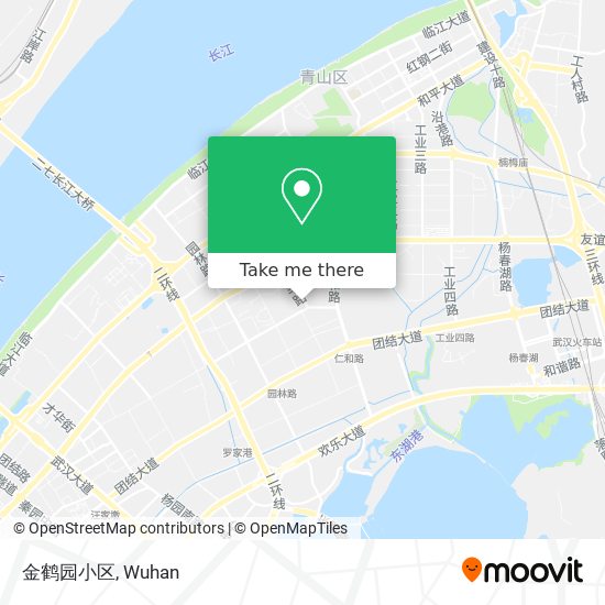 金鹤园小区 map