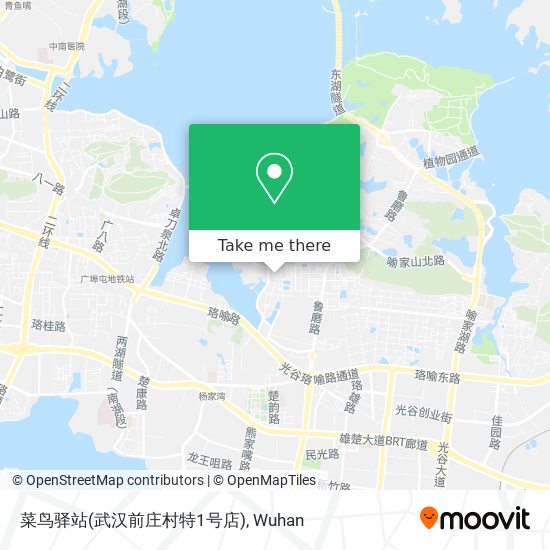 菜鸟驿站(武汉前庄村特1号店) map