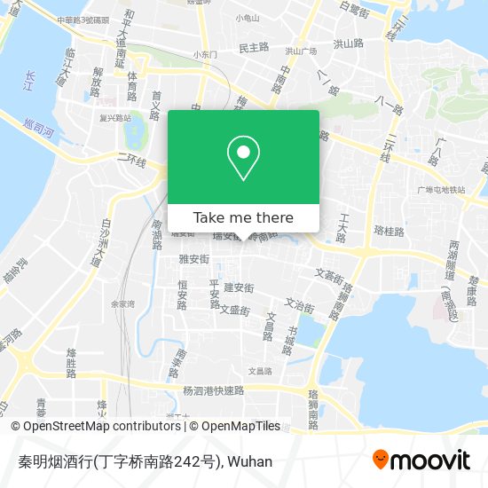 秦明烟酒行(丁字桥南路242号) map